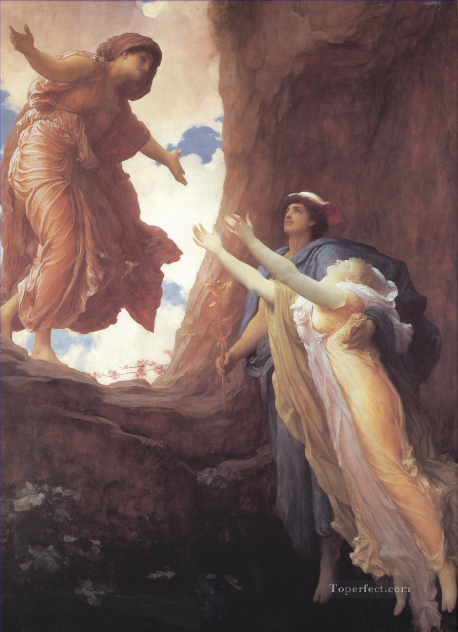 Return of Persephone Academicism Frederic Leighton Oil Paintings